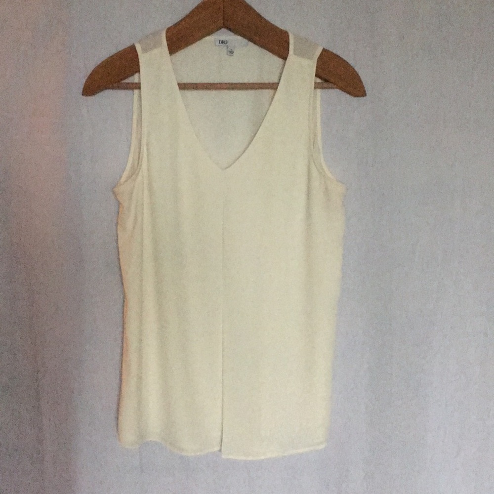 NWOT DR2 Ivory/Cream Dress Tank
